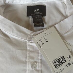 H&M Men's Muscle Fit Cotton Shirt
